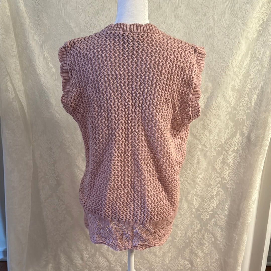 Vintage Women’s Haband for Her Crochet Cardigan