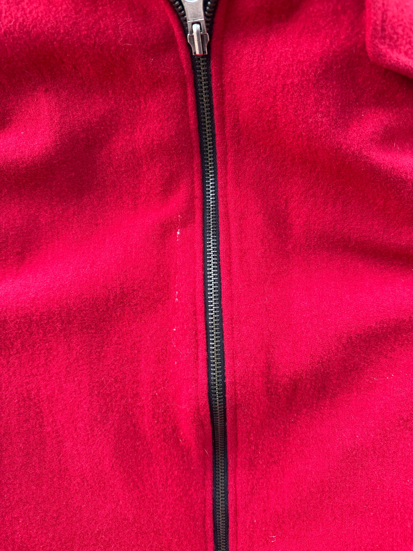 Vintage Men’s Black/Red Reversible Wool Blend Marlboro Coat Size XL
