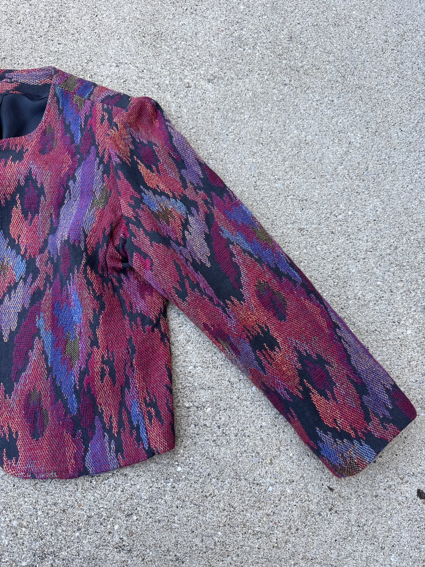 Vintage Women’s Tapestry Blazer Size 13/14