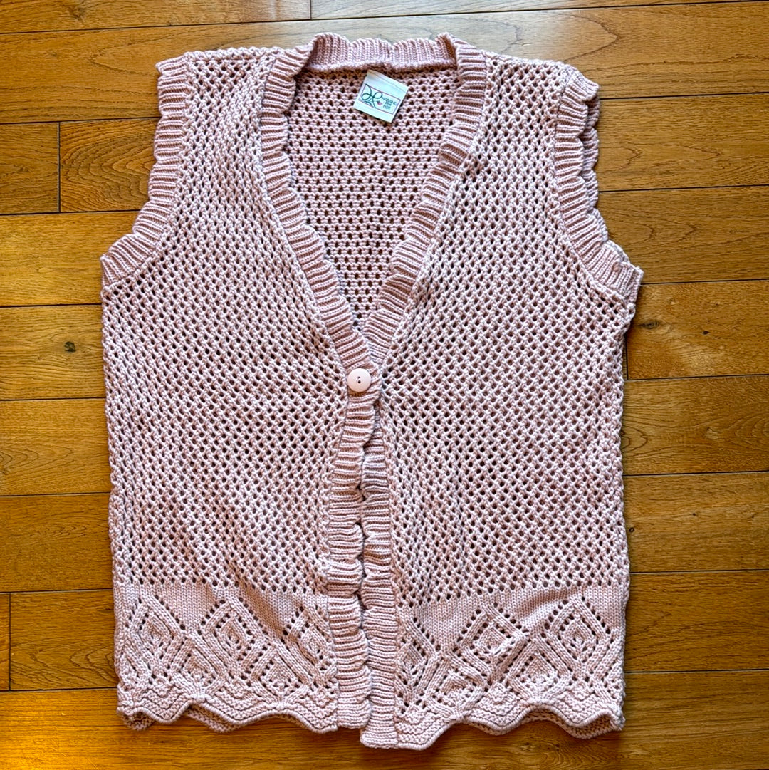 Vintage Women’s Haband for Her Crochet Cardigan