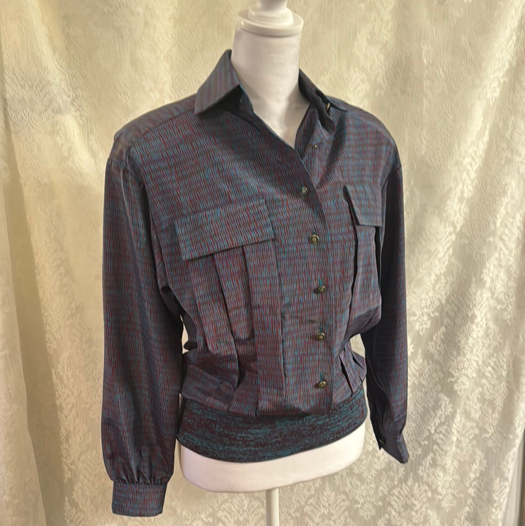 Vintage Women’s Schrader Sport Petite Shirt Size 4