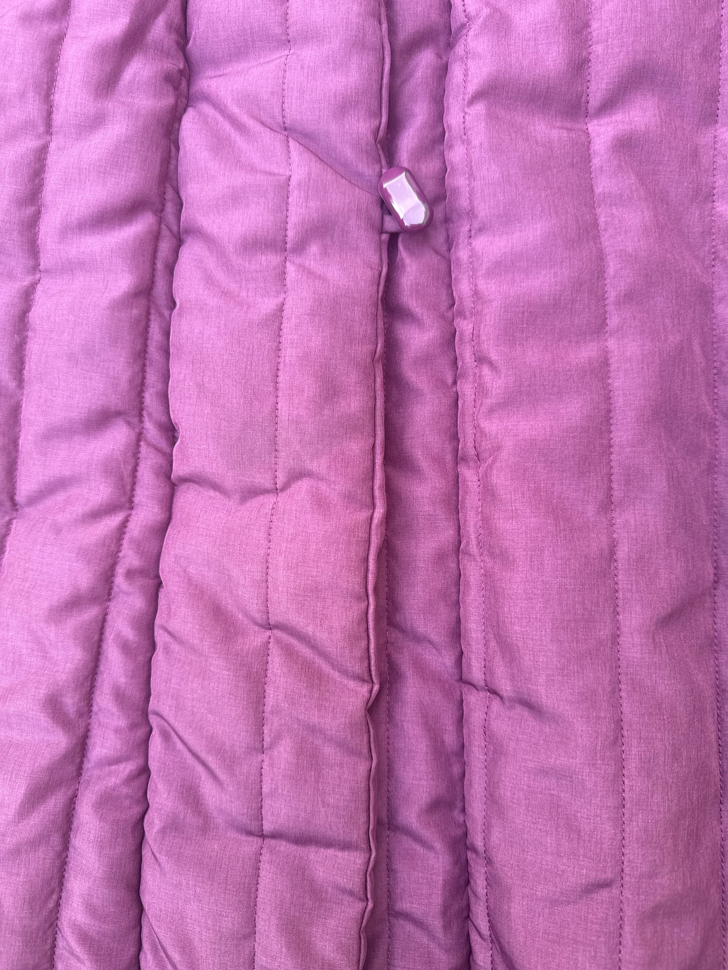 Vintage Long Quilted Puffer Coat Size 6