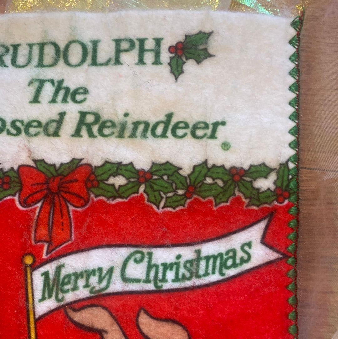 Vintage Rudolph The Red-Nosed Reindeer Stalking