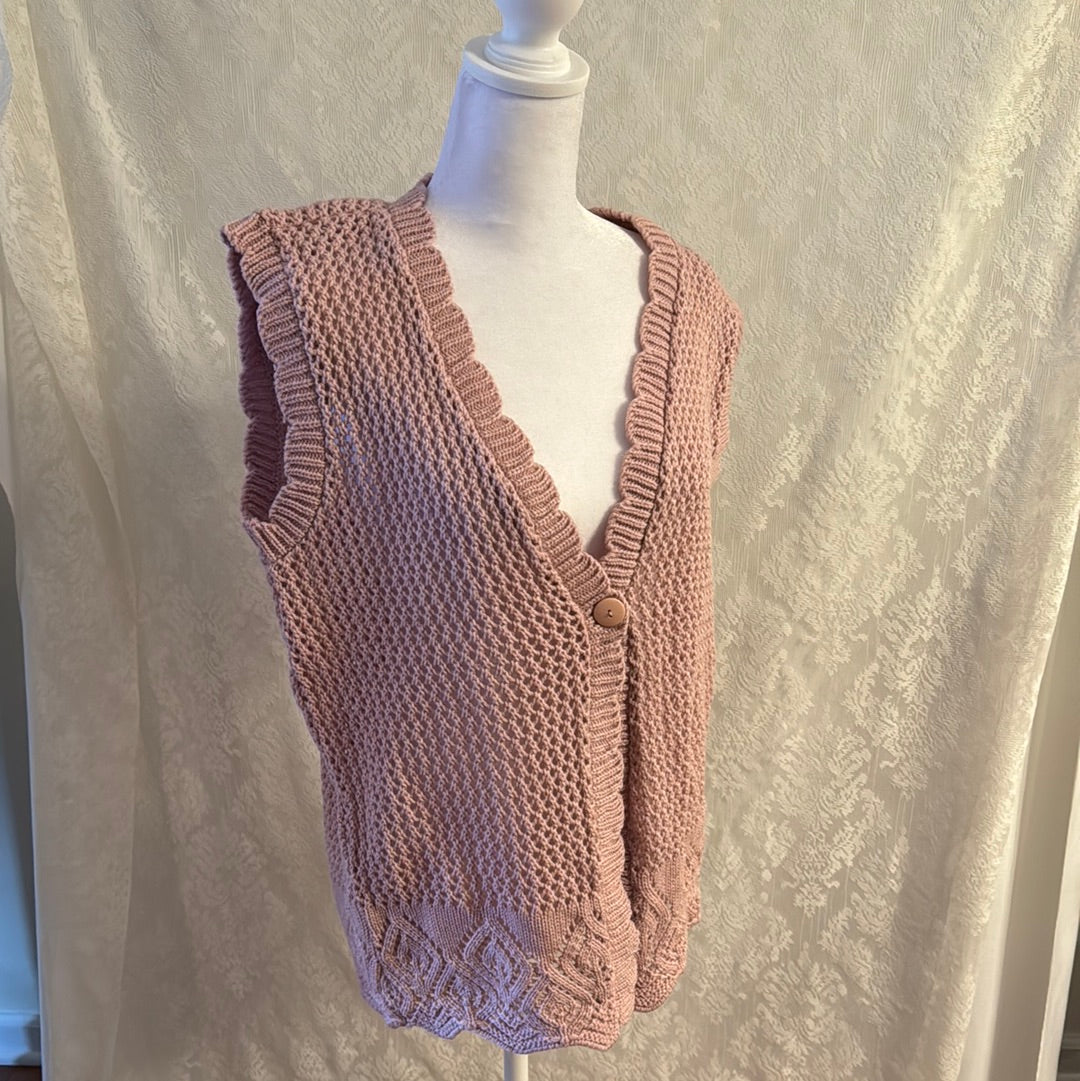 Vintage Women’s Haband for Her Crochet Cardigan