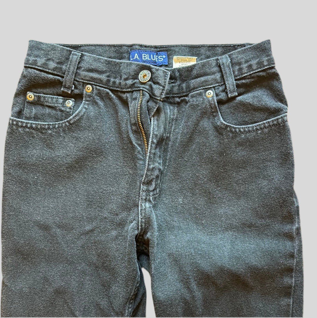 L.A. Blues Black Jeans — Size 2 Slim