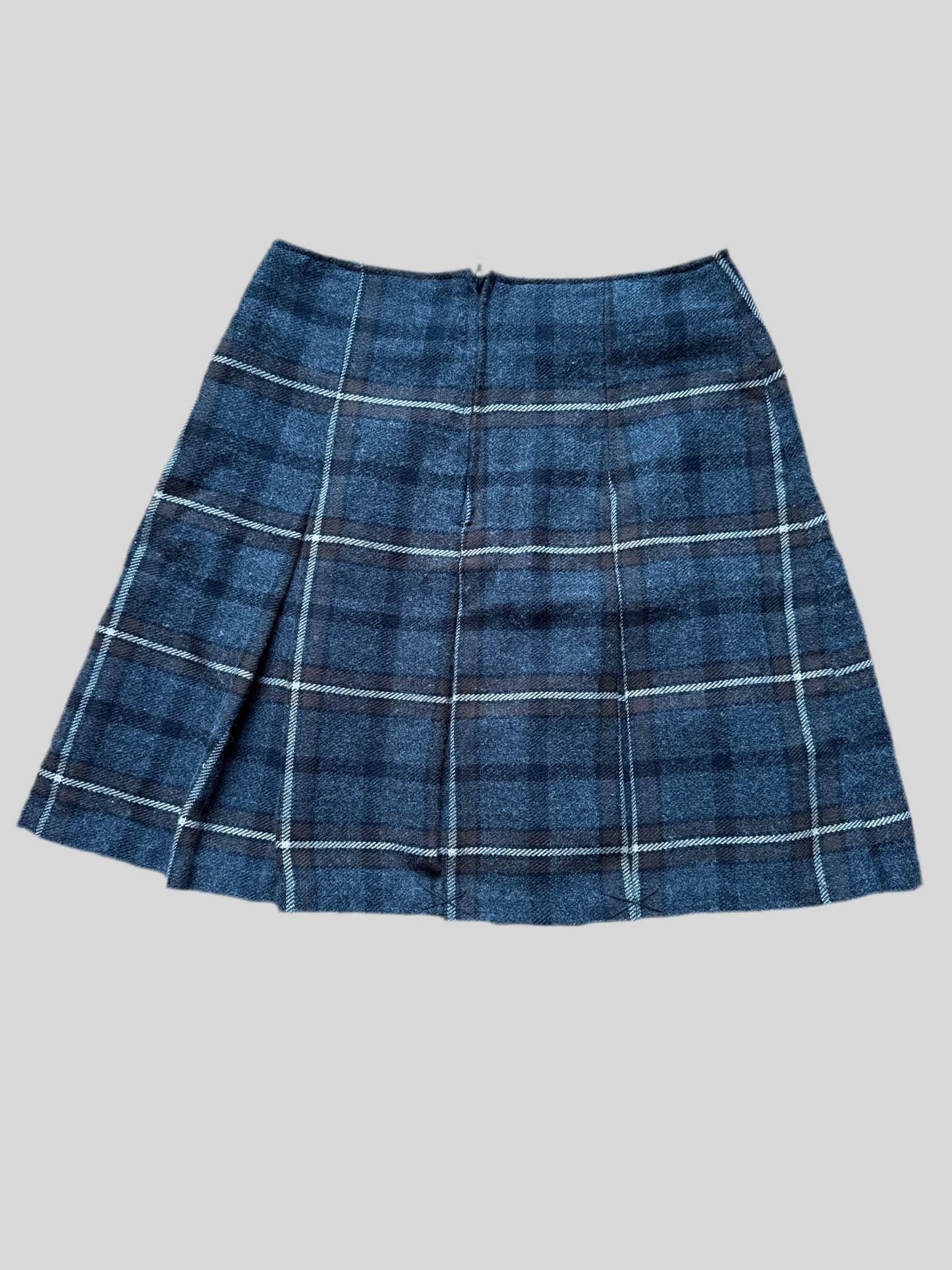 Vintage Women’s Compagnie Internationale Express Plaid Wool Skirt Size 5/6