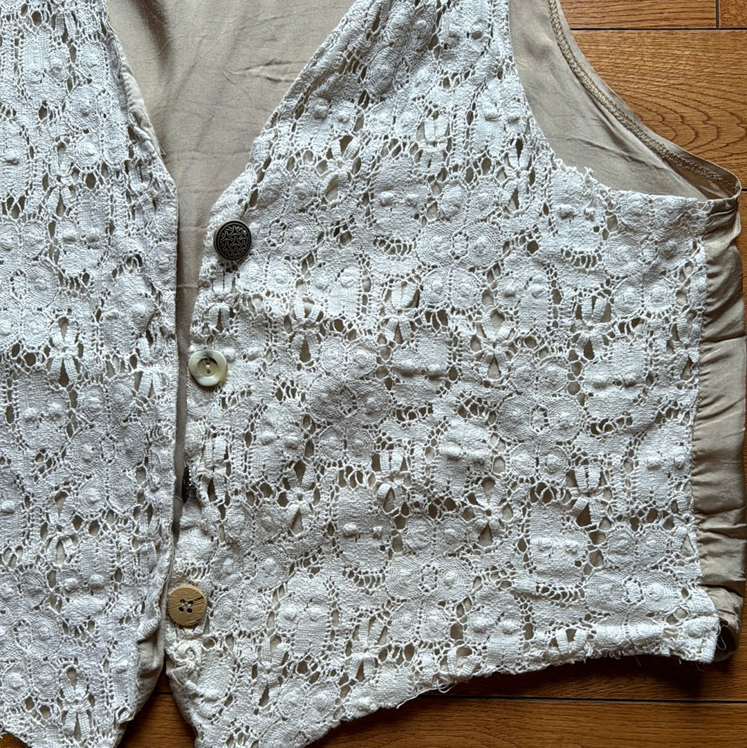 Vintage Moda Internazionale Forelli Lace Vest 18/20