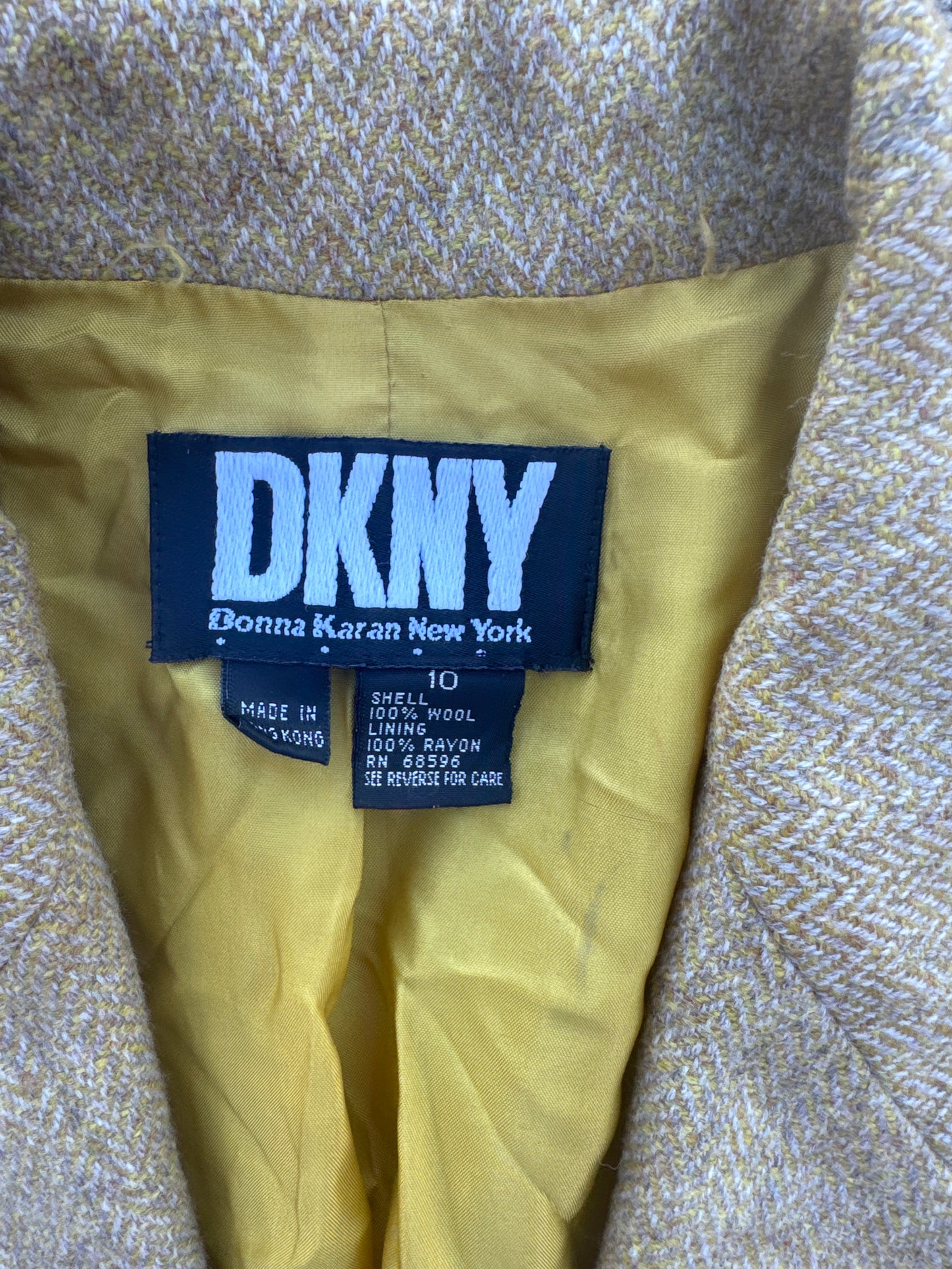 Vintage Women’s DKNY Wool Jacket/Blazer Size 10