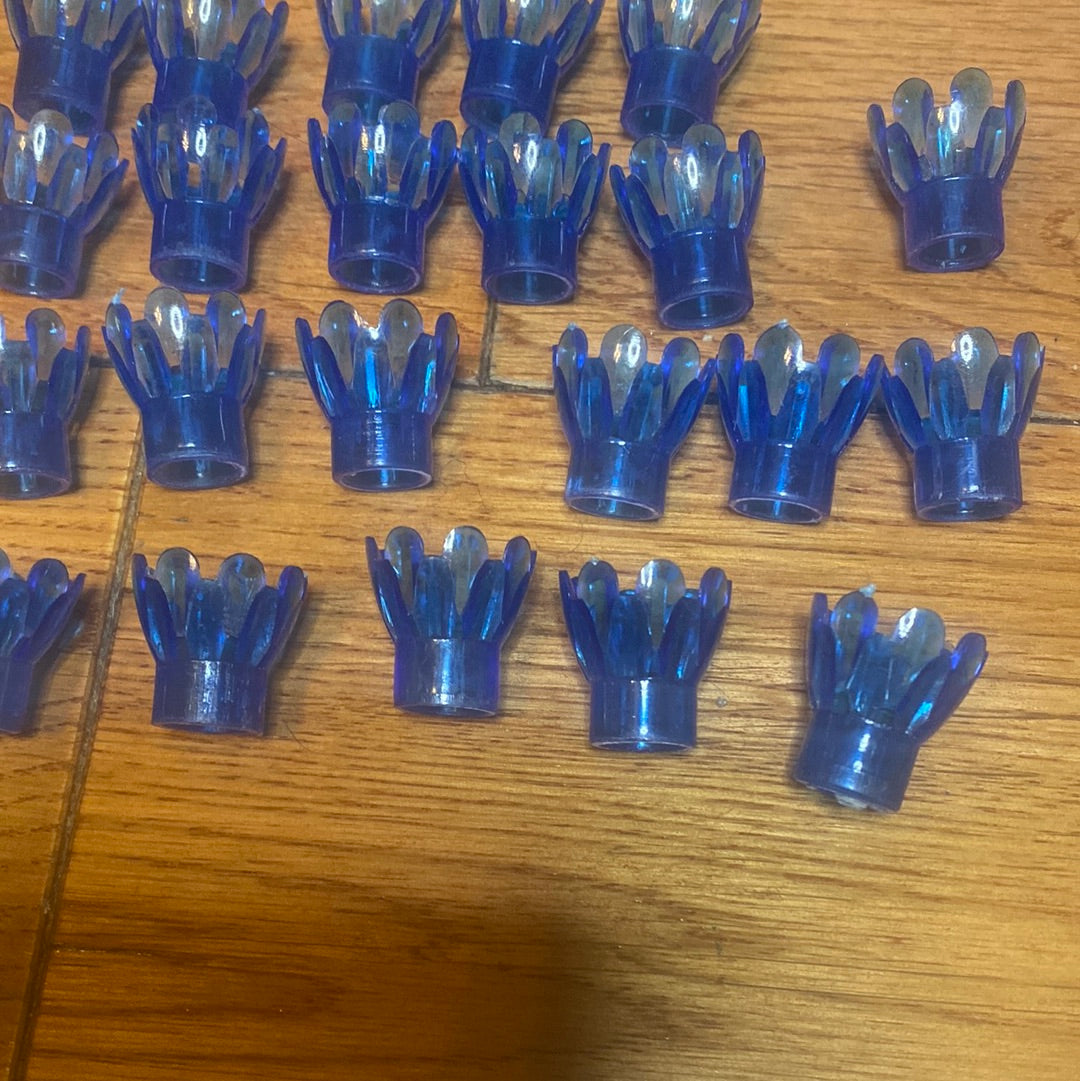 Vintage Blue Light Bulb Covers (22)