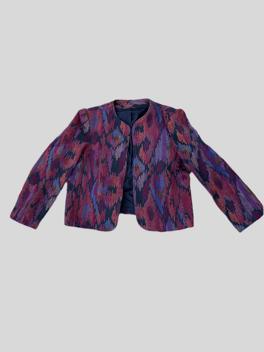 Vintage Women’s Tapestry Blazer Size 13/14