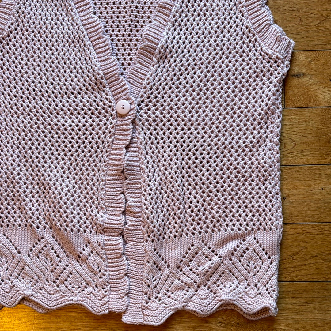 Vintage Women’s Haband for Her Crochet Cardigan