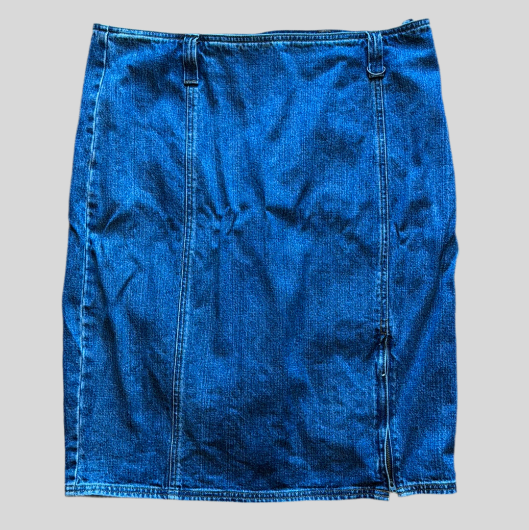 Calvin Klein Jean Skirt Size 12