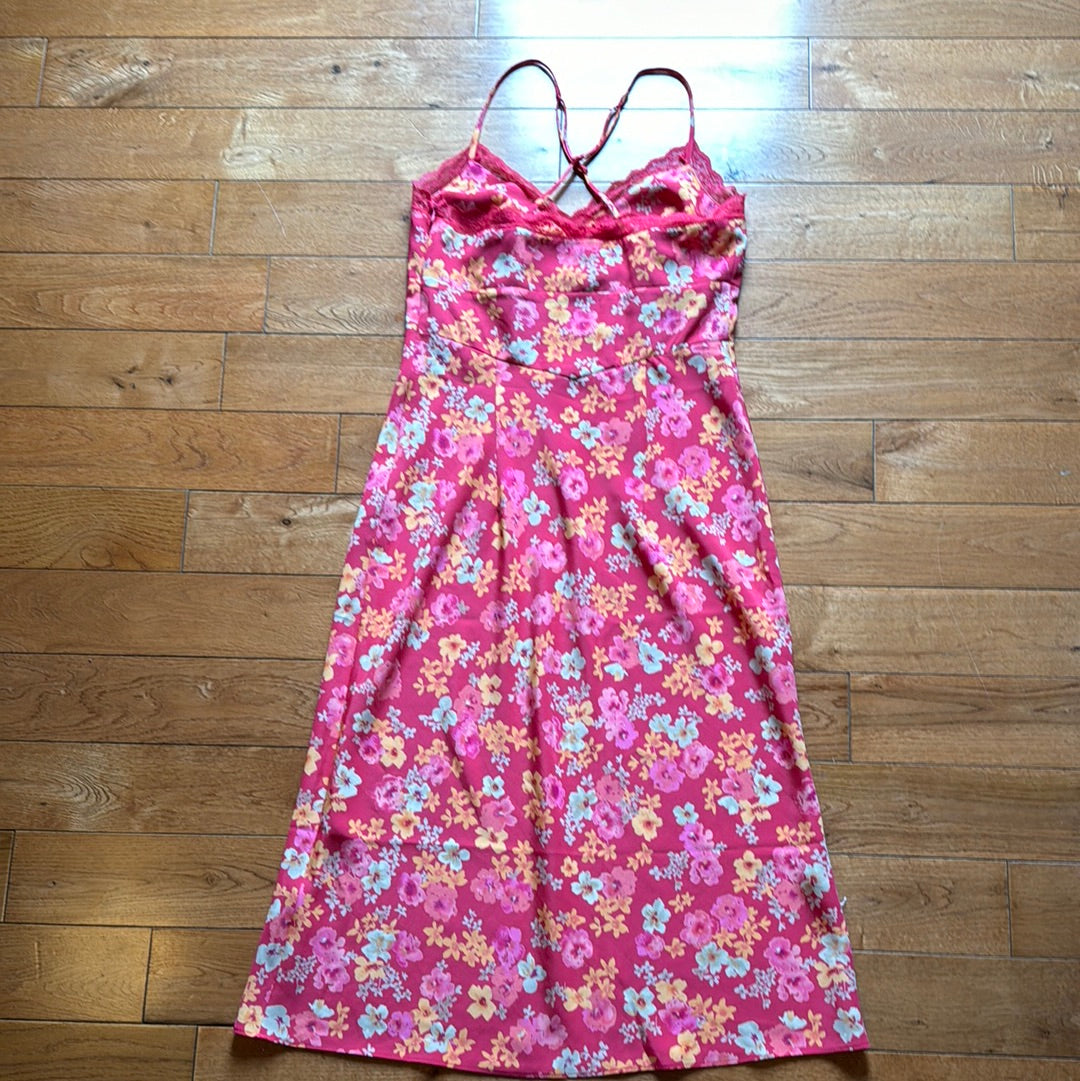 Y2K Express Floral Dress Size 3/4