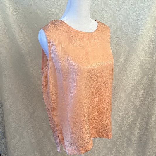 Women’s Anne Larson Silk Tank Size S