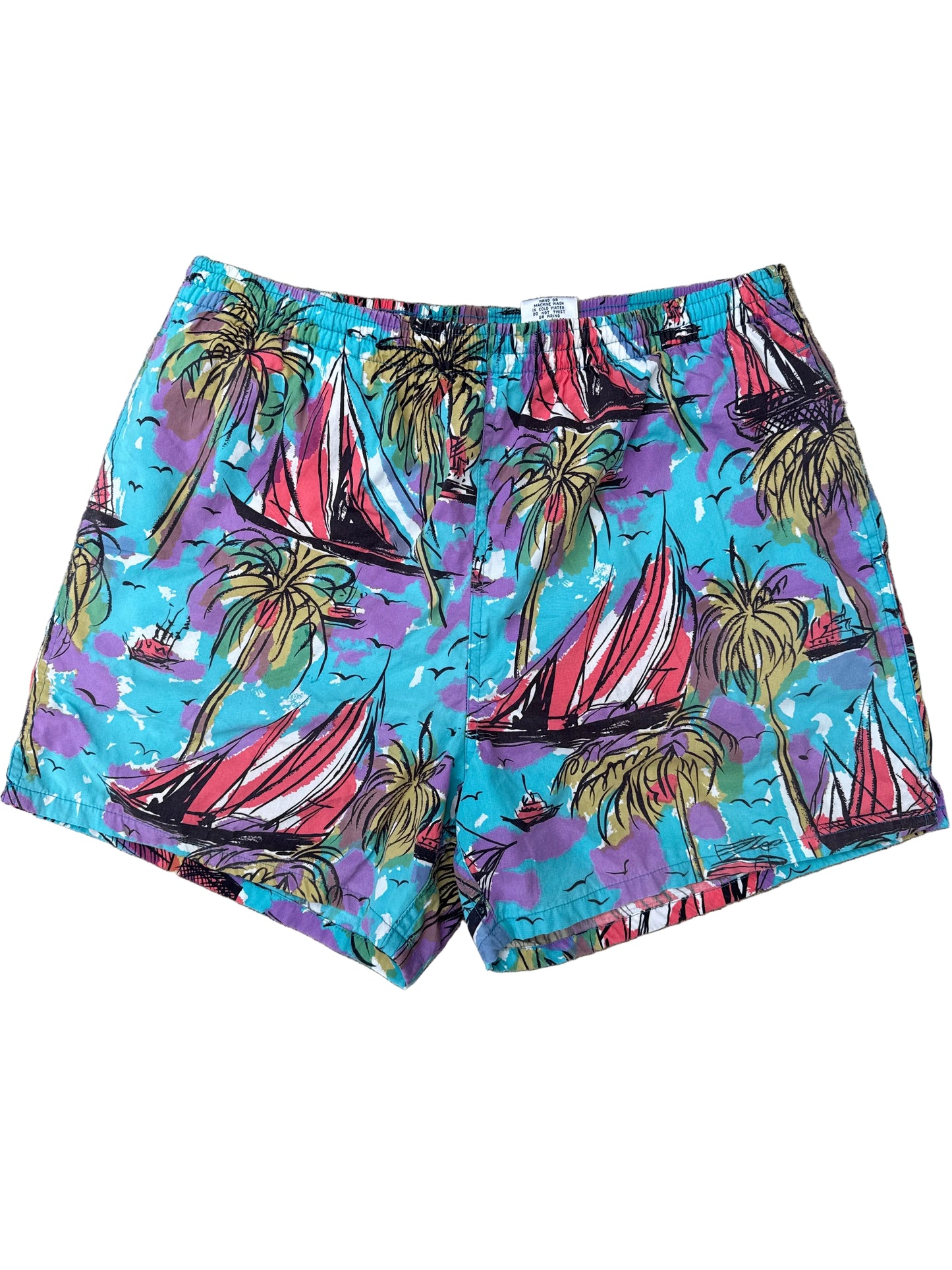Vintage Men’s Island Life by Catalina Swim Trunks Size M