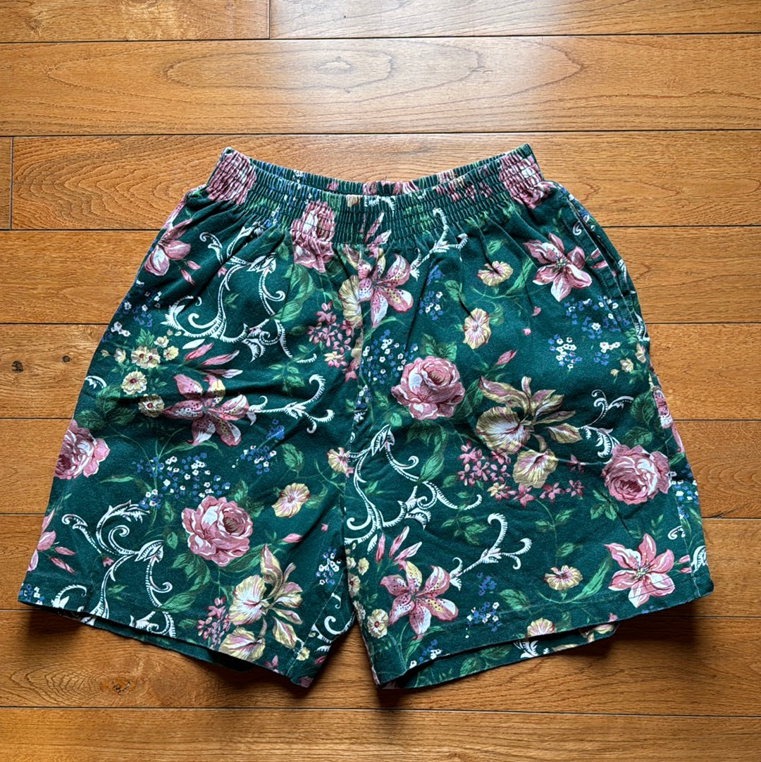 Vintage Women’s Capacity Petites Floral Shorts Size S