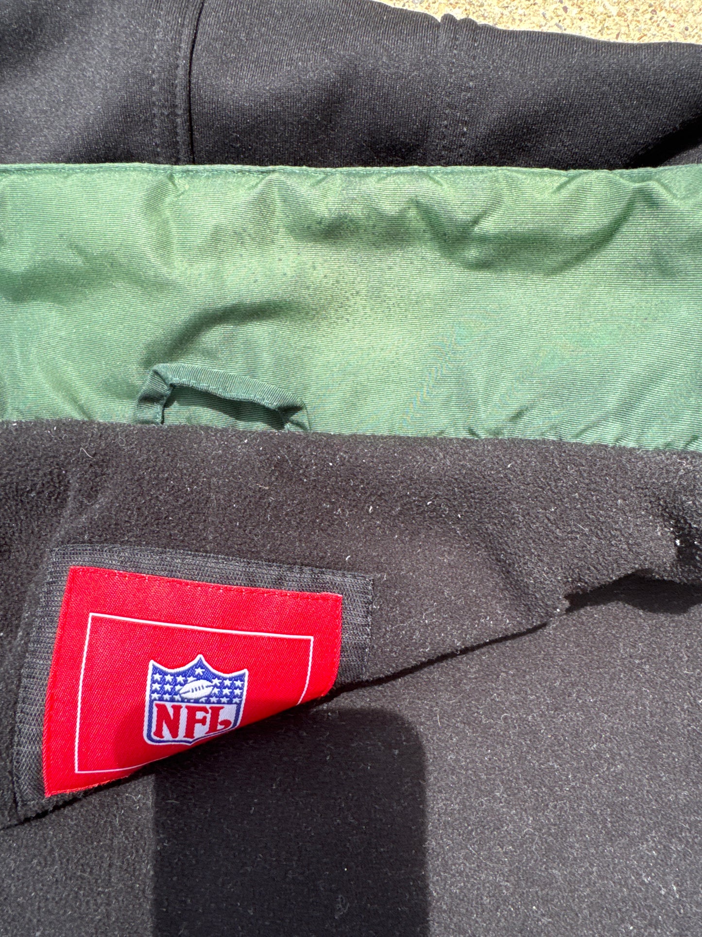 Green Bay NFL Coat Size L
