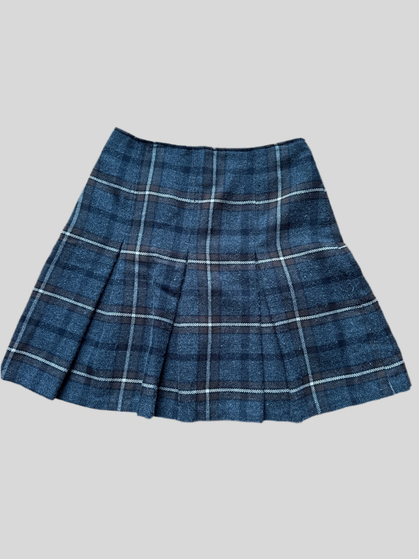 Vintage Women’s Compagnie Internationale Express Plaid Wool Skirt Size 5/6