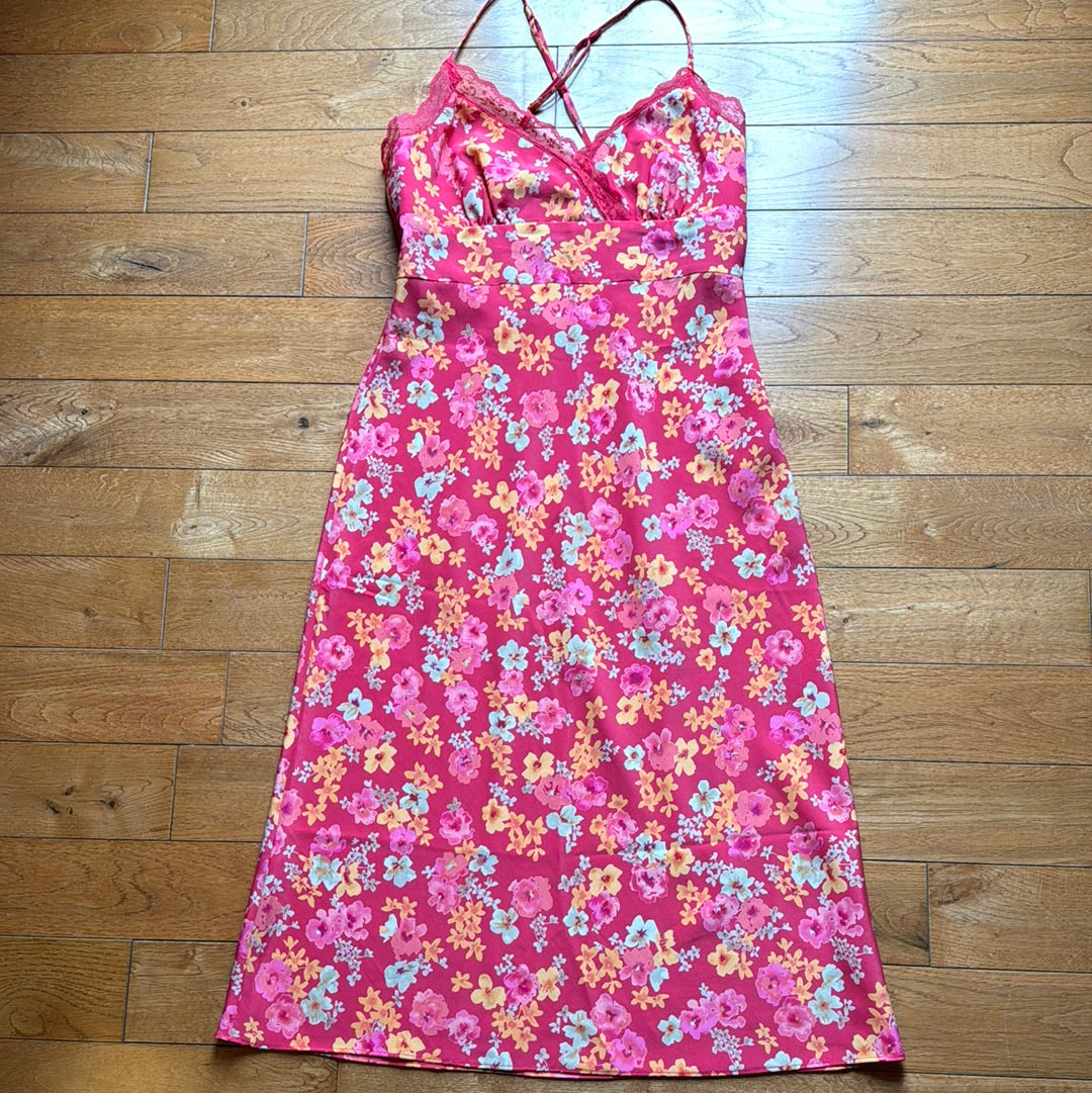 Y2K Express Floral Dress Size 3/4