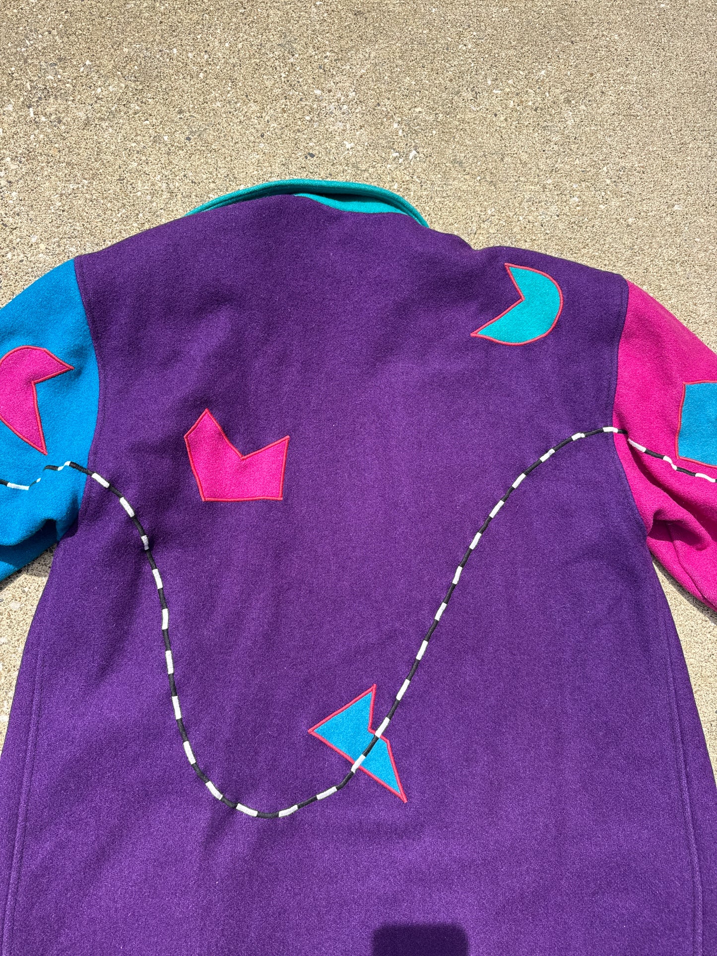 Vintage 80s Women’s Cindy Owings Designs Coat Size L