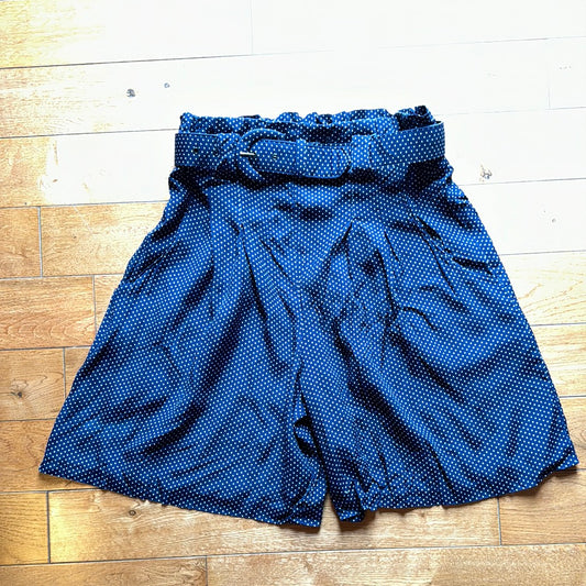 Vintage Ivy Navy Polka Dot Shorts Size Small