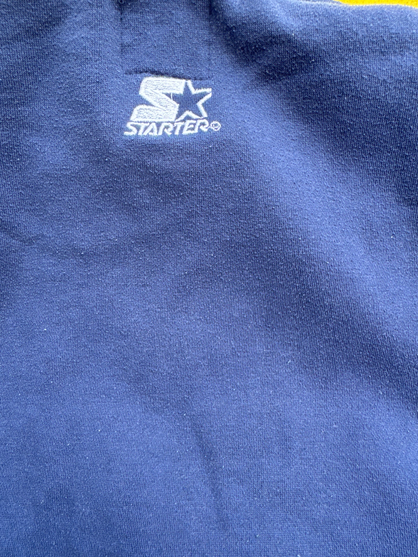 Vintage Notre Dame Starter Hooded Sweatshirt Size L