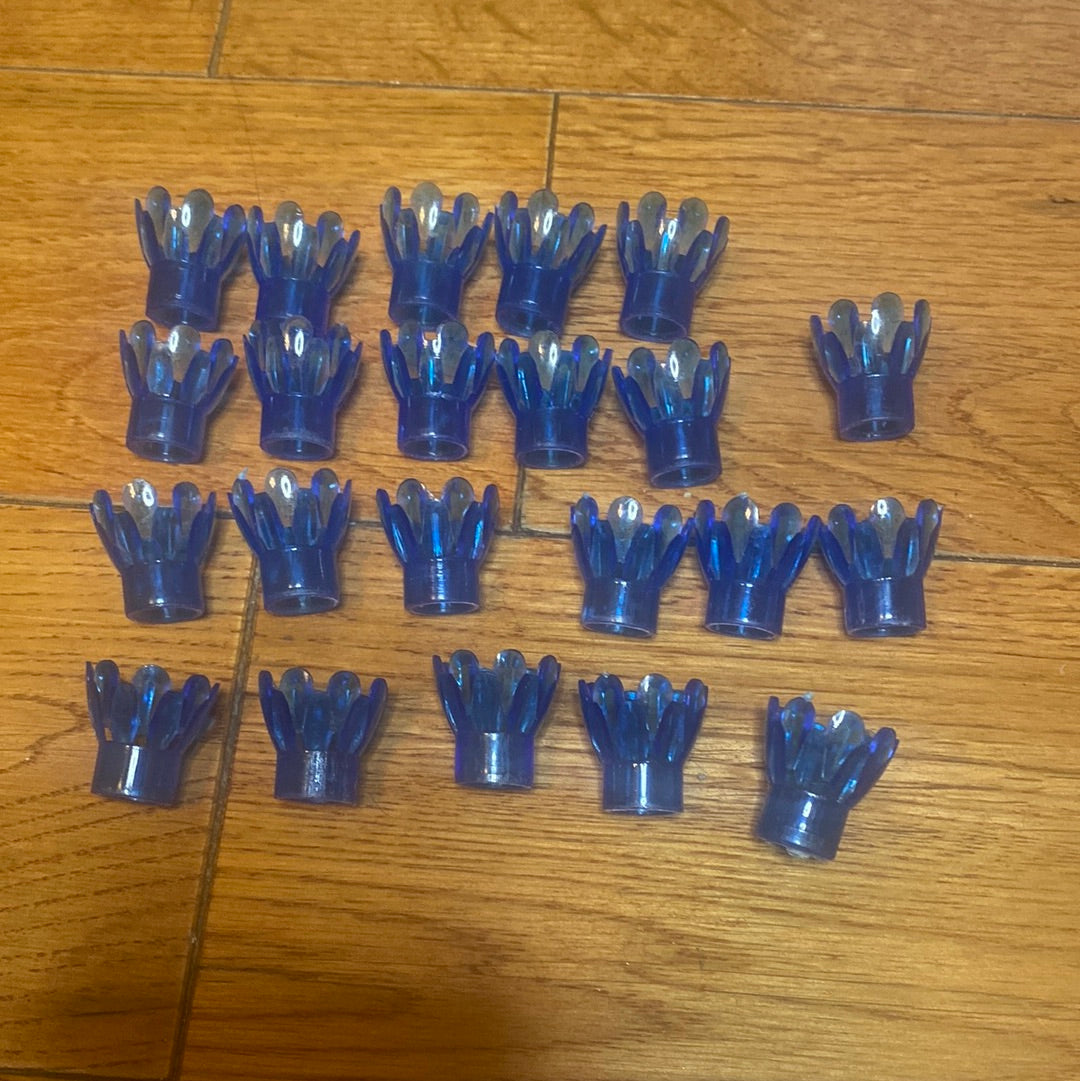 Vintage Blue Light Bulb Covers (22)