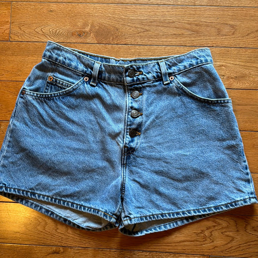 Vintage Women’s Levi Denim Shorts Relaxed Fit Size 11 JR