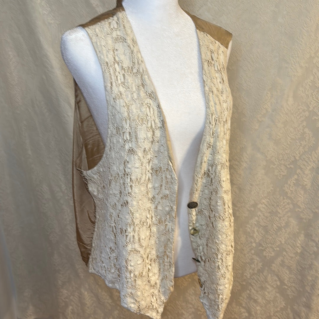 Vintage Moda Internazionale Forelli Lace Vest 18/20