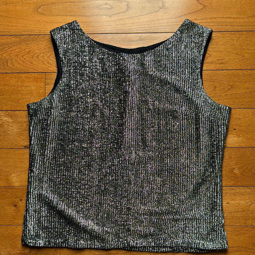 Vintage Women’s Metallic Tank size M