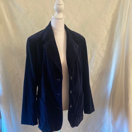 Vintage Women’s Personal Division of Leslie Fay Velvet Blazer Size 18