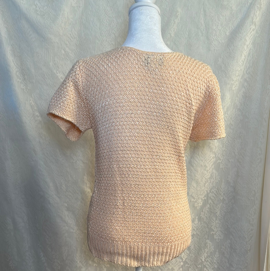 Vintage Women’s Cross-Country Knits Pink Shirt