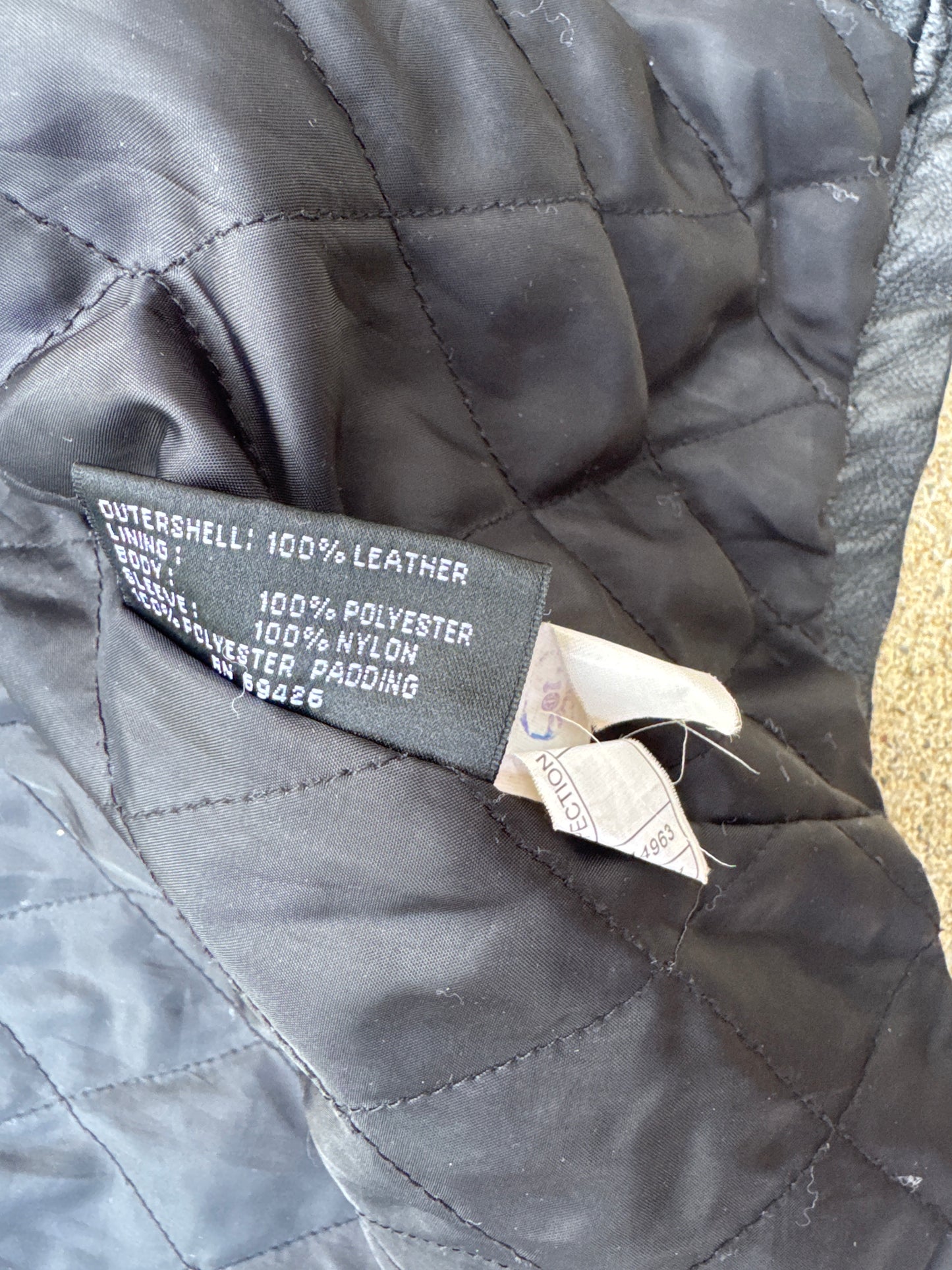 Kids Wilsons Leather Jacket Size XL