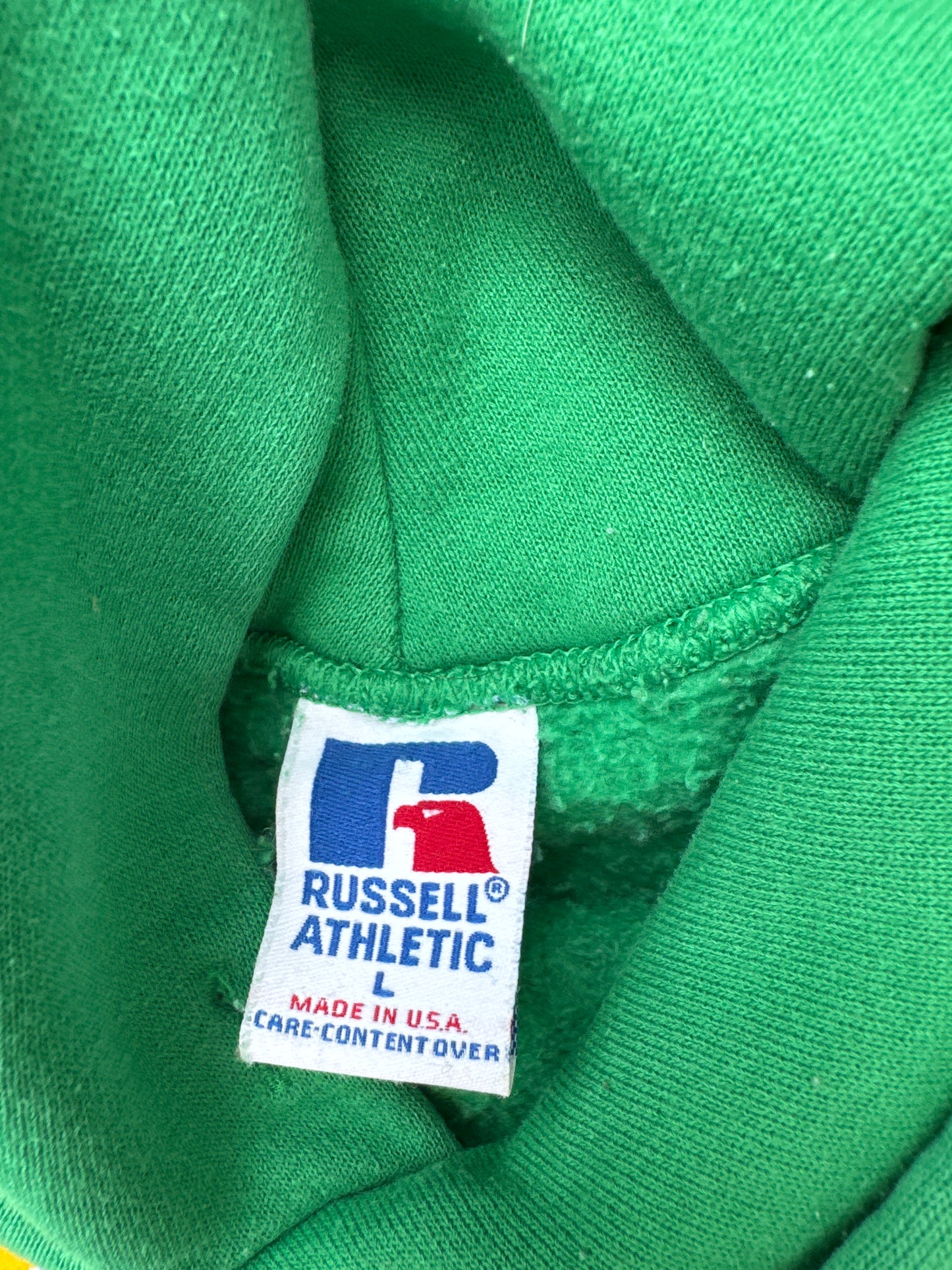 Vintage Russell Athletic Celtic Cafe Sweatshirt Size L