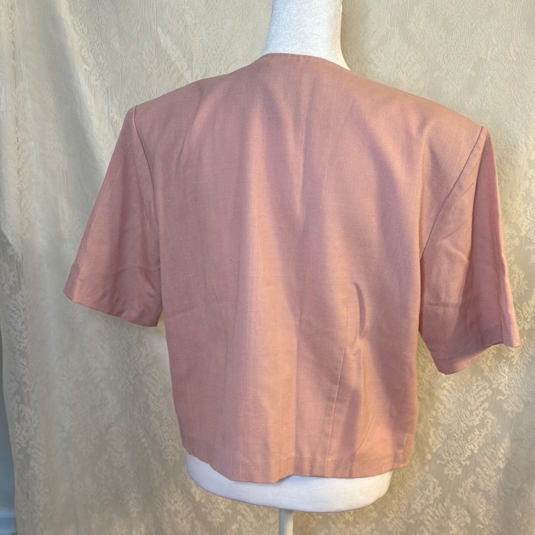 Vintage Women’s Jessica Scott Short Sleeve Button Up