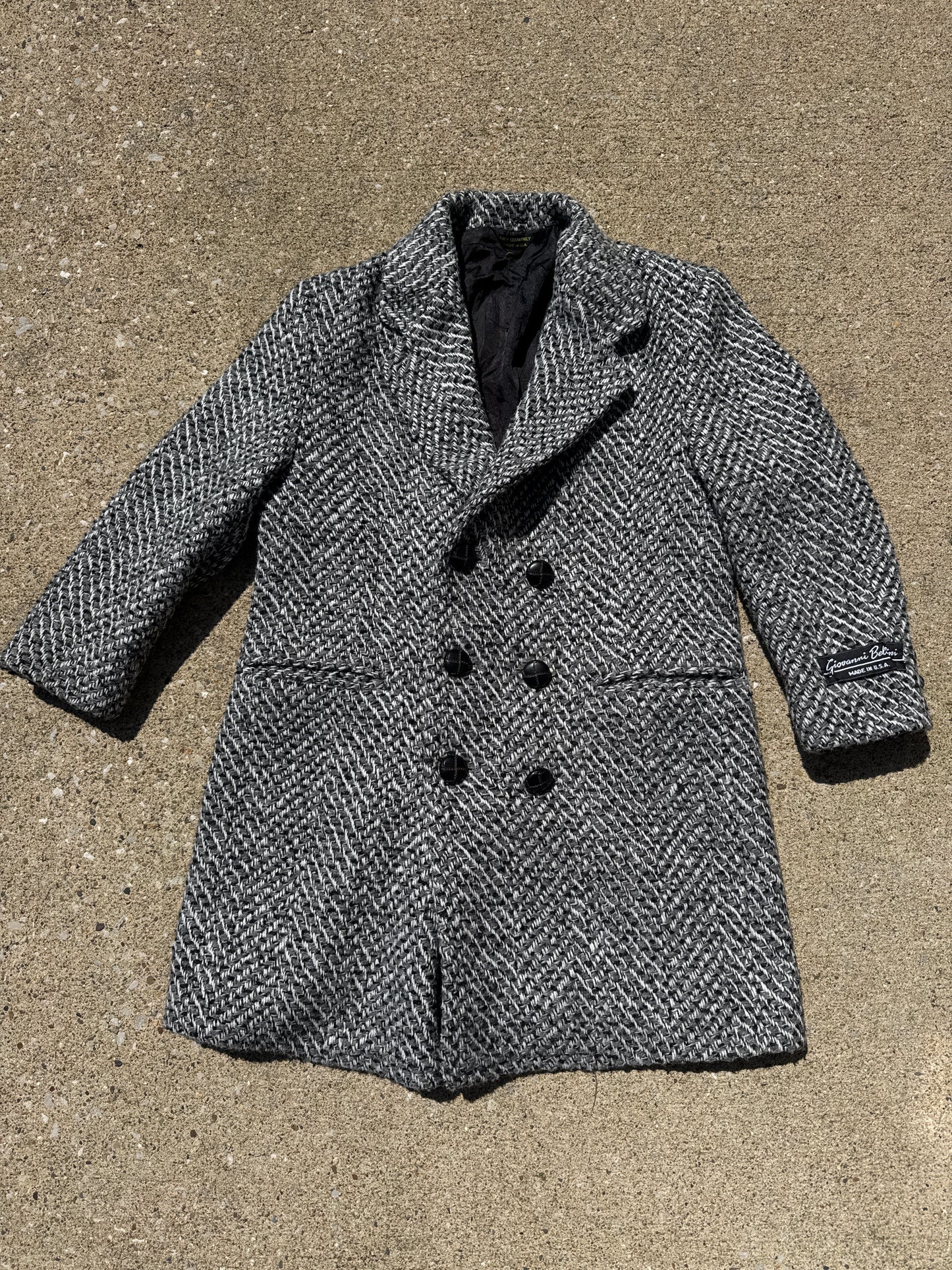 Vintage Girl’s Giovanni Bellini Tweed Coat Size 7