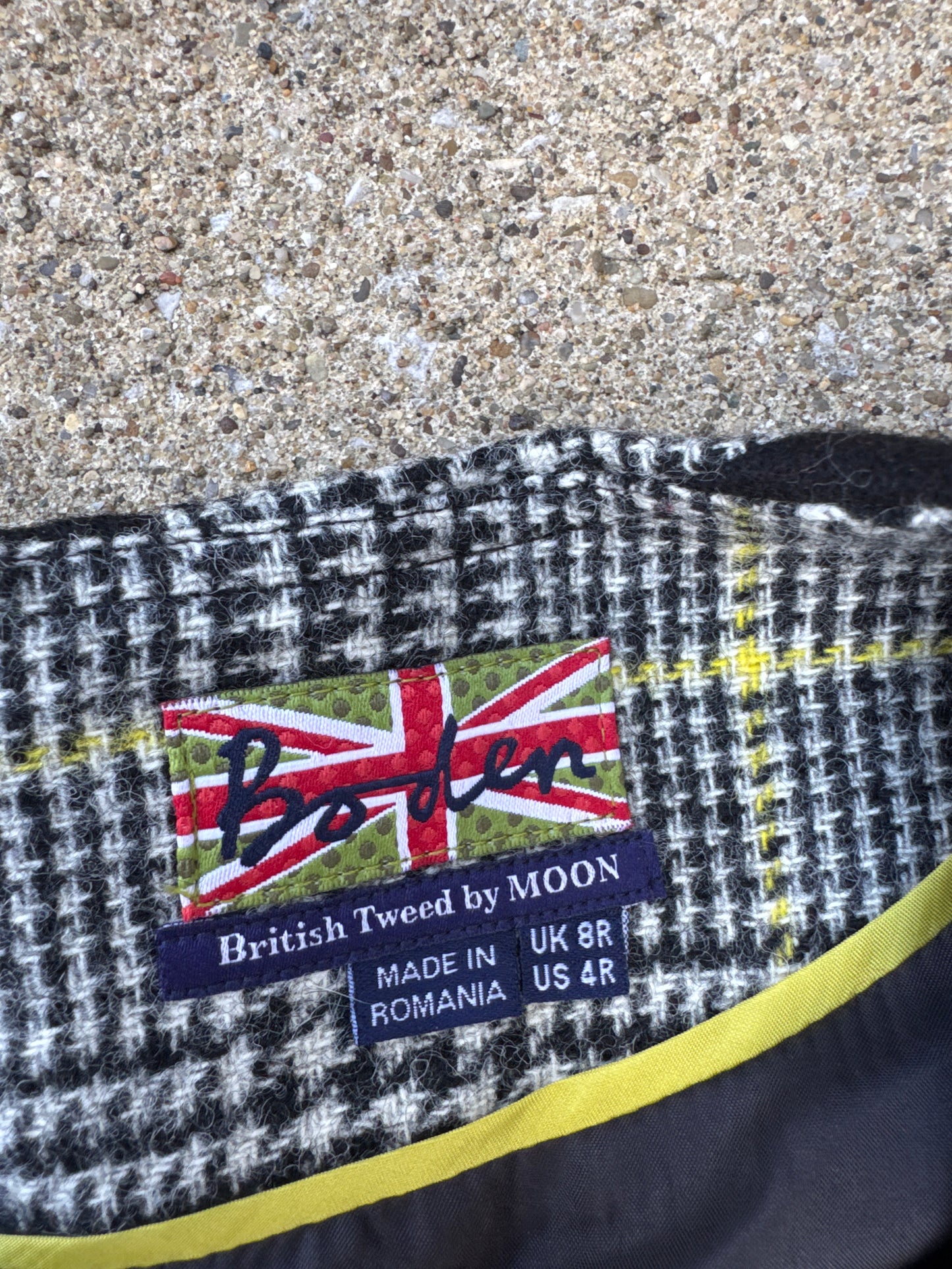 Women’s Boden British Tweed by Moon Dress Size 4R