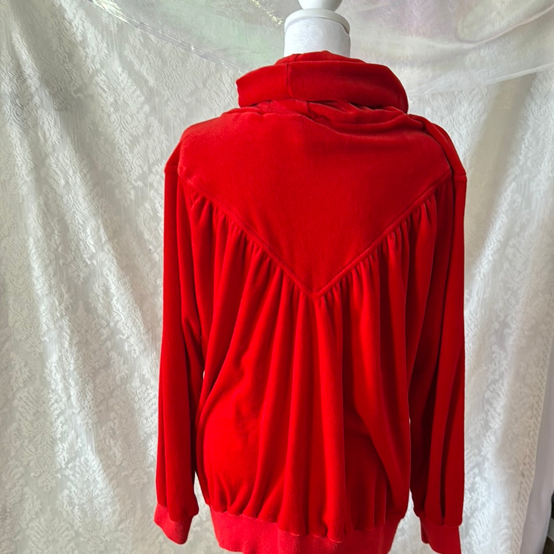 Vintage Women’s New Leaf Velour Size 42