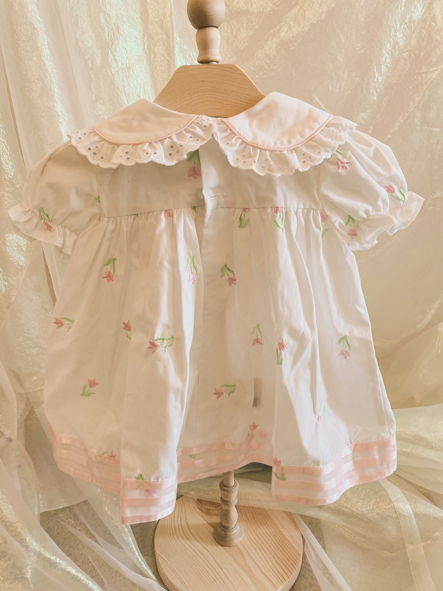 Girls Vintage Baby Togs Dress 6-9M