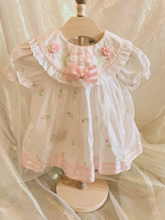 Girls Vintage Baby Togs Dress 6-9M